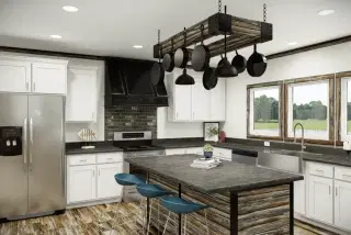 The sumner kitchen home features