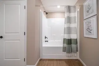 The mclemore bathroom home features