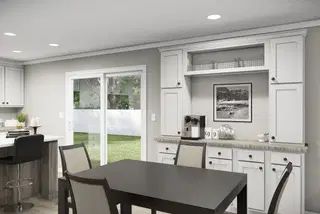 The revere interior home features