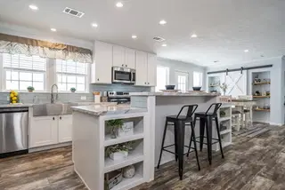 The leahy kitchen home features