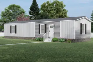 Lewis elevation and exterior home features