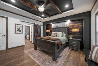 The mill house bedroom home features