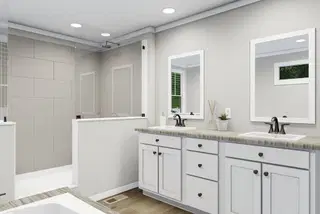 The franklin bathroom home features