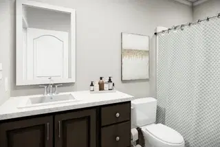 The huxton ii bathroom home features