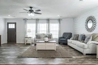 The leahy interior home features