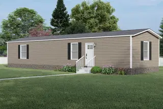 Lewis hero, elevation, and exterior home features