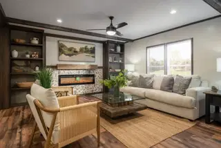 Mountain view home features