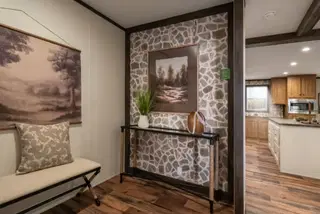 Mountain view home features