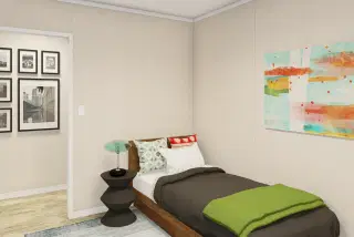Grand living 76b bedroom home features