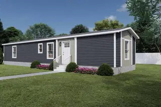 Born to run elevation and exterior home features