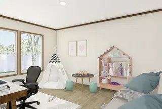 Empower bedroom home features