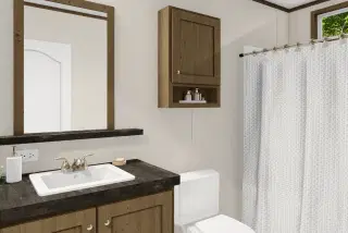 Grand living 64 bathroom home features