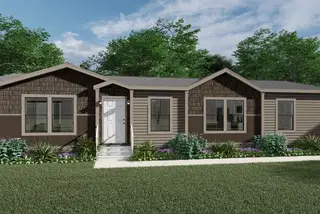 The franklin hero, elevation, and exterior home features