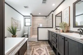 Boujee 56 bathroom home features