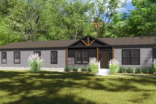 The jackson hero, elevation, and exterior home features