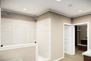 The bryant bathroom home features