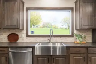 The keep kitchen home features