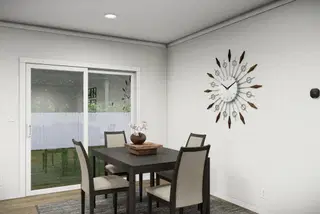 The parker interior home features