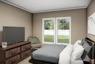 The lloyd ii bedroom home features