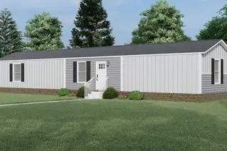 Clark elevation and exterior home features