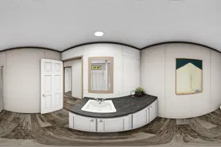The southern farmhouse 1585 bathroom home features