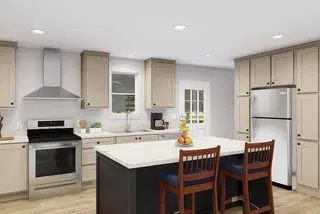 Let it be kitchen home features