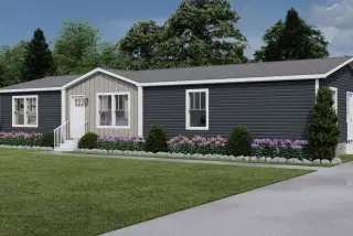 Cadence elevation and exterior home features