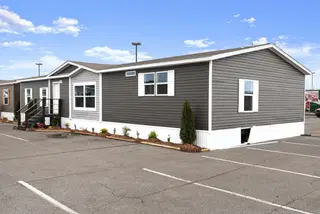 The shoreline elevation and exterior home features