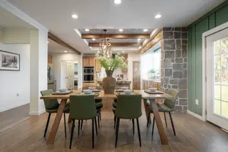 The rocking chair interior home features