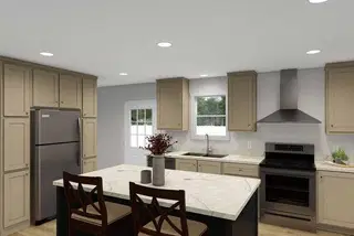 Rocket man kitchen home features