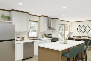 Occasion Clayton mobile home interior