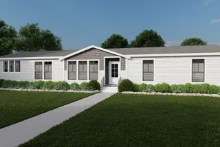 The huxton ii hero, elevation, and exterior home features