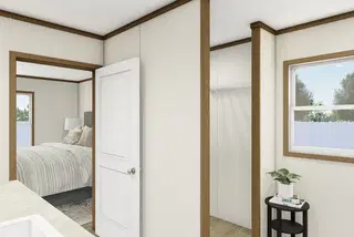 Glimpse bathroom home features