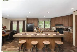 The bayside kitchen home features
