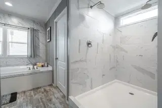 Cascade bathroom home features