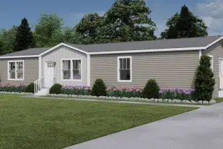 Cadence elevation and exterior home features