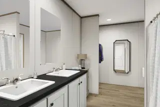 Haven bathroom home features