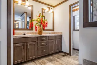 The turner bathroom home features