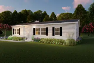 The southern farmhouse 1312 elevation and exterior home features