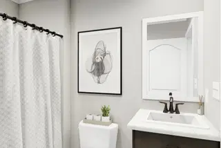 The alexander bathroom home features