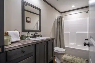 Baby boujee bathroom home features
