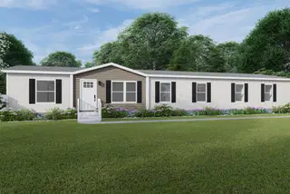 Snowcap hero, elevation, and exterior home features