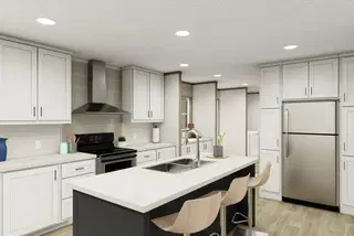 Snowcap kitchen home features