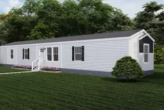 Baby boujee hero, elevation, and exterior home features