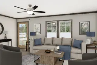 The madison interior home features