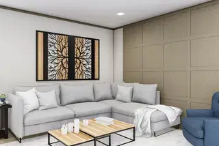 Lewis interior home features