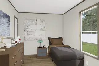 Hudson bedroom home features