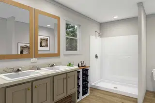 Rocket man bathroom home features