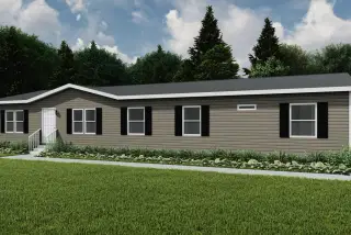 The bayside elevation and exterior home features
