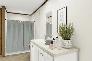 Empower bathroom home features